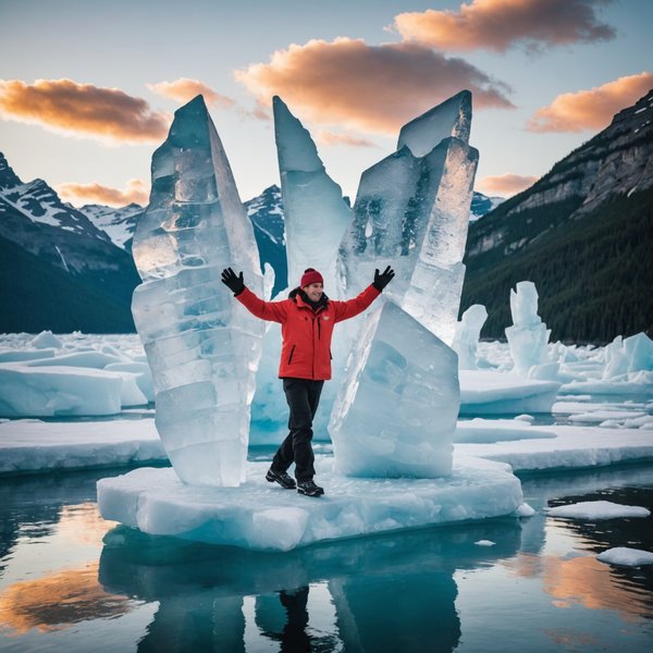 Quelle croisière permet de découvrir les traditions de sculpture sur glace au Canada?